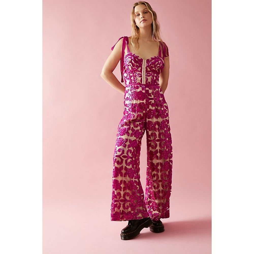 Free People Lucille Lace One Piece